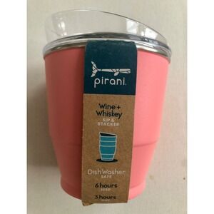 NEW Pirani Stainless Steel Vacuum Insulate Party Tumbler Hot Cold Cup 10oz